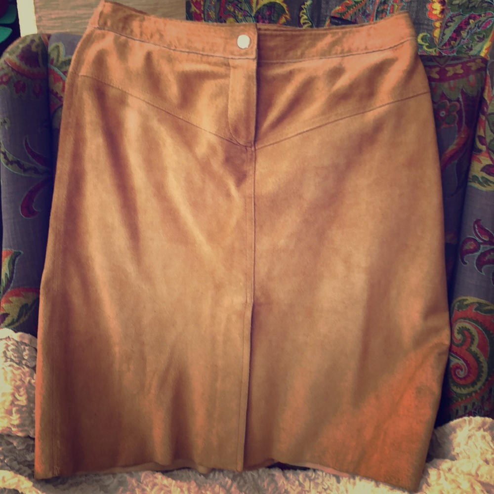 Leather skirt